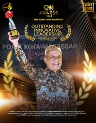 Beni Iskandar Sabet CNN Indonesia Award 2024 Kategori “Outstanding Innovation Leadership”